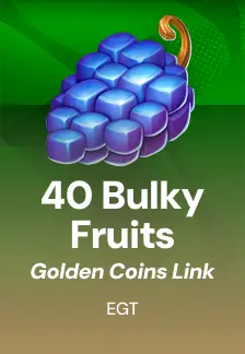 40 Bulky Fruits Golden Coins Link
